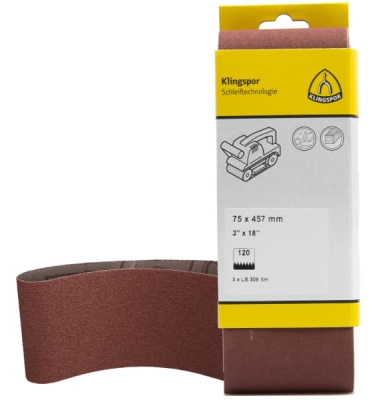 Klingspor LS 309 XH Retail Pack Abrasive Cloth – For Wood, Metals & NF Metals