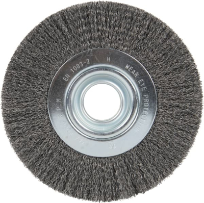 Klingspor BR 600 W Wheel Brush – Crimped Wire for Steel & Stainless Steel