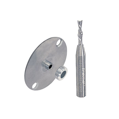 Trend INLAY/KIT/A Inlay kit with 3.2mm cutter 1/4 Solid tungsten