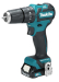 Makita CLX205AJ 10.8V CXT Twin Pack | Brushless Combi Drill & Impact Driver Kit