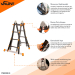 VAUNT 6 Tread Fibreglass Step Ladder – 1.67m | EN131 Pro | V200201