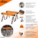 VAUNT Adjustable Saw Horse Twin Pack – Heavy Duty | V2003015